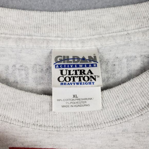 Leadface Band Tee Gray Size XL Graffiti Graphic Streetwear Trash NSFW Maximalist - Picture 3 of 6